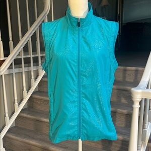 Women's Teal Sleeveless Vest